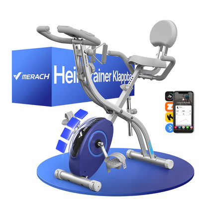 Avalo Heimtrainer Fahhrad - Magnetisches Widerstandssystem - Indoor Cycle - Spinning Bike - Hometrainer - Trainingscomputer und LCD-Display