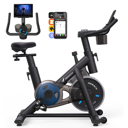 Avalo Heimtrainer Fahhrad - Magnetisches Widerstandssystem - Indoor Cycle - Spinning Bike - Hometrainer - Trainingscomputer und LCD-Display